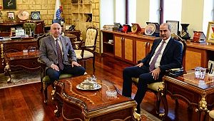 Kahramanmaraş İl Emniyet Müdürü Salim Cebeloğlu, Rektör Yasım’ı Ziyaret Etti