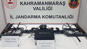 Kahramanmaraş'ta Define Arayan 4 Kişi Yakalandı