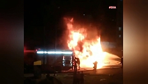 Kahramanmaraş’ta İşyeri Alevlere Teslim Oldu