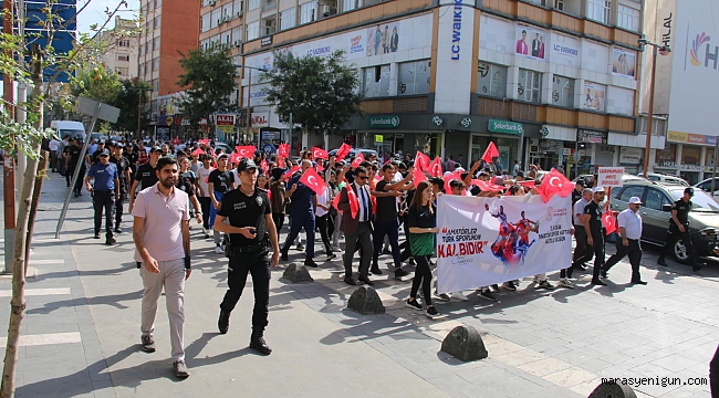 Kahramanmaraş'ta Kortej Yürüyüşü
