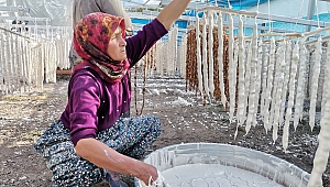 Kahramanmaraş’ta Pekmez ve Un Sucuğu Sezonu Başladı