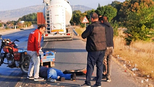 Kahramanmaraş’ta Sepetli Motosiklet Takla Attı: 1 Yaralı