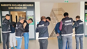 Kahramanmaraş’ta Uyuşturucu Taciri 5 Kişi Tutuklandı