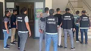 Kahramanmaraş’ta Uyuşturucudan 5 Kişi Tutuklandı