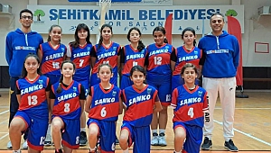 Sanko Okulları Basketbol Takımı İl Şampiyonu Oldu