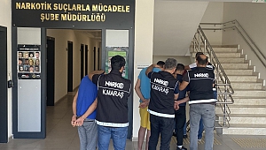 Uyuşturucu Ticareti Şüphelisi 3 Kişi Tutuklandı