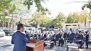 Başkan Okumuş; Güzel Mahallemize Daha Da güzelleştirip şehirde ne varsa buraya da getireceğiz.