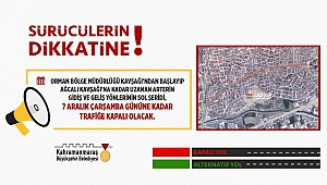 Büyükşehir Sürücüleri Uyarıyor!