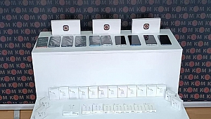 Elbistan’da Kaçak Telefon Operasyonu