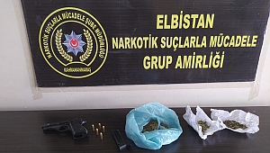 Elbistan’da Uyuşturucudan 2 Kişi Yakalandı