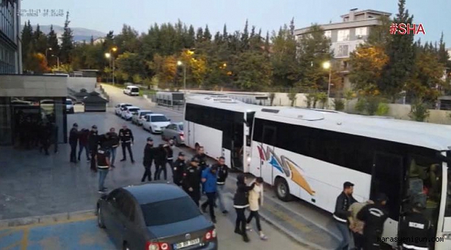 Kahramanmaraş'ta Silahlı Örgüt Kurmak İsteyen 19 Kişi Gözaltına Alındı