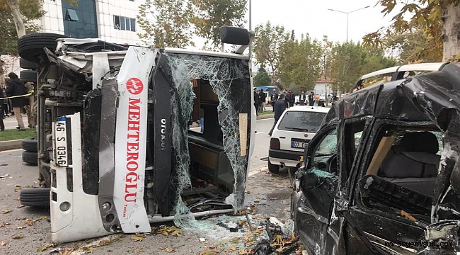 Kahramanmaraş'ta Zincirleme Kaza: 4 Ağır 10 Yaralı