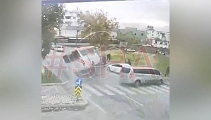 Kahramanmaraş'ta Zincirleme Kaza Kamerada
