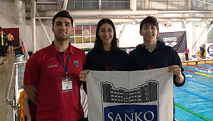 Sanko Okulları Öğrencilerinin Yüzmede Türkiye Başarısı