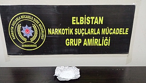 Elbistan’da Uyuşturucu Madde Ticaretinden 1 Kişi Tutuklandı