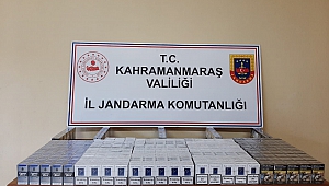 Pazarcık’ta 470 paket kaçak sigara ele geçirildi