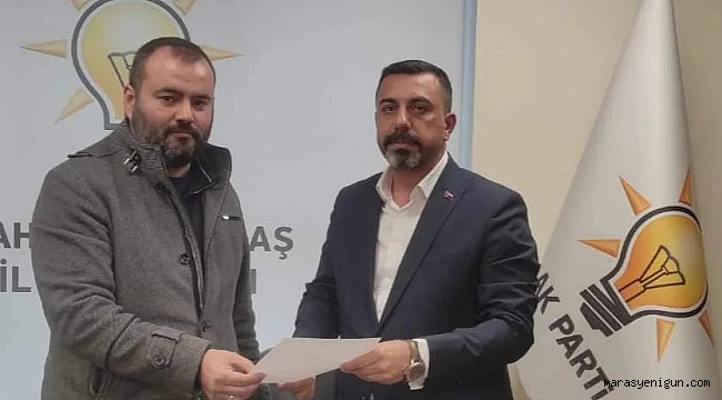 Bekir Kılıç Ak Parti’den Aday Adaylığını Açıkladı!
