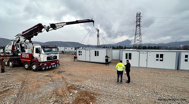DEİK’ten Elbistan’a 5 bin kişilik konteyner kent