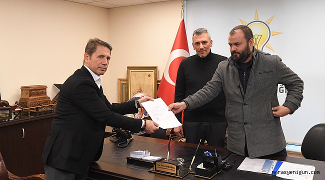 Dr. Ali Ünsal, AK Parti’den milletvekilliği aday adaylığı başvurusunu yaptı