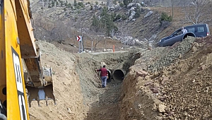 Dulkadiroğlu’nda Depremden Etkilenen Kırsal Mahallelerde Altyapı Çalışmaları Devam Ediyor