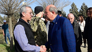 KKTC Cumhurbaşkanı Tatar;