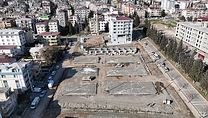 Prefabrik Çarşı’da Altyapı İmalatları Tamamlandı