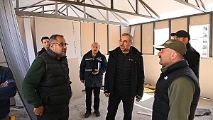 Büyükşehir’den Esnafa Prefabrik Çarşı