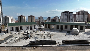 Geçici Esnaf Çarşılarının Kurulumu Sürüyor