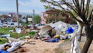 Pazarcık’ta hortum paniği