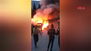Hatay’da freni patlayan kamyon dehşet saçtı