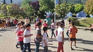 Kahramanmaraş’ta çocuklar gönüllerince eğlendi
