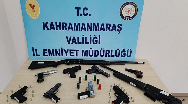 Kahramanmaraş’ta havaya rast gele ateş eden 13 kişi gözaltına alındı
