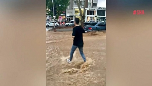 Kahramanmaraş'ta sağanak yağış hayatı olumsuz etkiledi