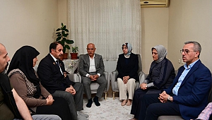 Kirişci ve Güngör’den Şehit Ailesi ve Kıbrıs Gazisine Ziyaret