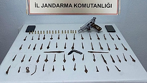 Afşin’de Roma dönemine ait tarihi eser ele geçirildi