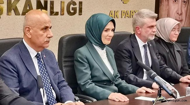 Bakan Mahinur Özdemir Göktaş Kahramanmaraş'ta