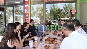 Başkan Güngör, Uzun Çarşı Esnafını Ziyaret Etti
