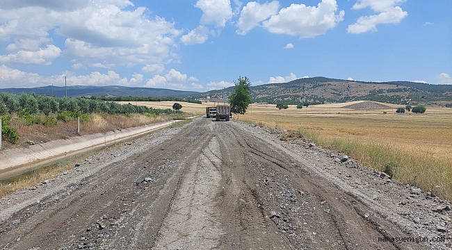 Dulkadiroğlu’ndan Çokyaşar Mahallesinde Yol Çalışması