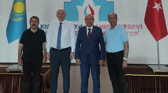 KSÜ Heyeti Türkistan’da Temaslarını Sürdürüyor