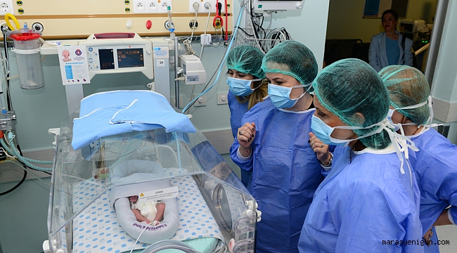 KSÜ Sağlık Uygulama ve Araştırma Hastanesi Anne-Bebek Uyum Odası Açıldı