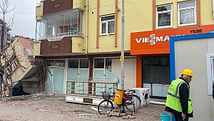 Sağlam işyeri yıkılan esnaf isyan etti