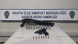 Adıyaman’da asayiş operasyonu: 4 şahıs yakalandı, 5 silah ele geçirildi