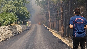 Ahır Dağı’ndaki Orman Yangını Kontrol Altına Alındı