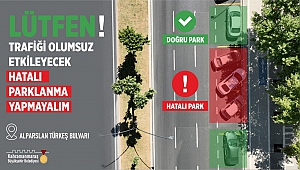 Binevler Bölgesinde Yatay Parklanmaya Dikkat!