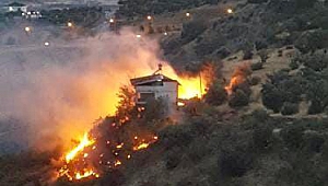 Kahramanmaraş’ta korkutan yangın