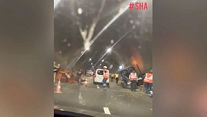 Kahramanmaraş’ta tır traktöre arkadan çarptı: 2 yaralı