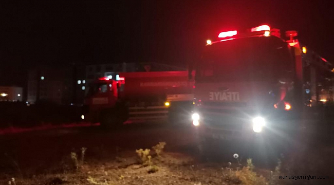 Kahramanmaraş’ta yangın kontrol altına alındı