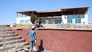 Dulkadiroğlu’nda Sosyal Tesislerin Bakım Çalışmaları Devam Ediyor