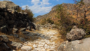 Kahramanmaraş'ta Antik Yol Kalıntıları