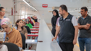 Türkiye’nin İlk Belediye Tekstil Fabrikası Elbistan’da Açıldı